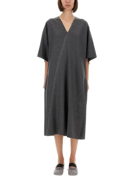 MM6 MAISON MARGIELA WOOL MIDI DRESS