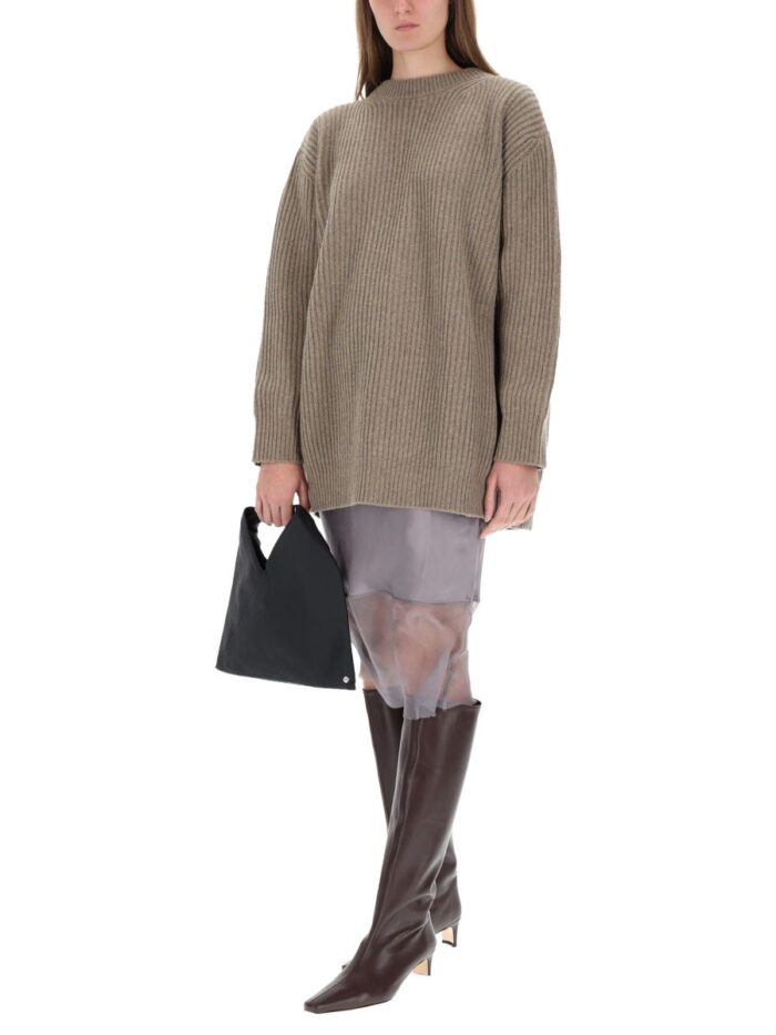 MM6 MAISON MARGIELA WOOL SWEATER DRESS