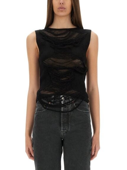 MM6 MAISON MARGIELA WORN EFFECT TOP