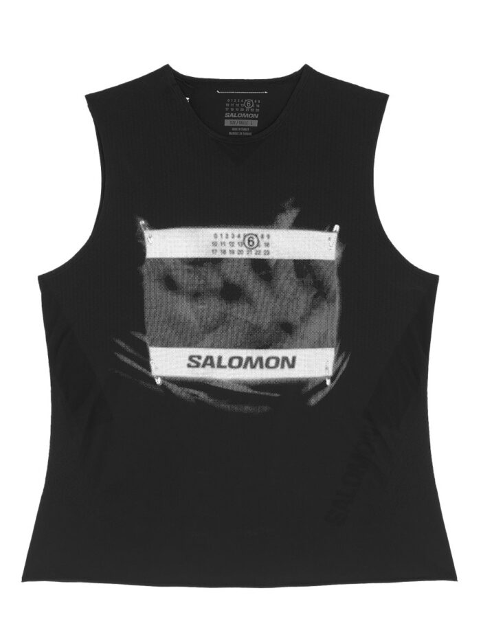MM6 MAISON MARGIELA X SALOMON TANK TOP WITH PRINT