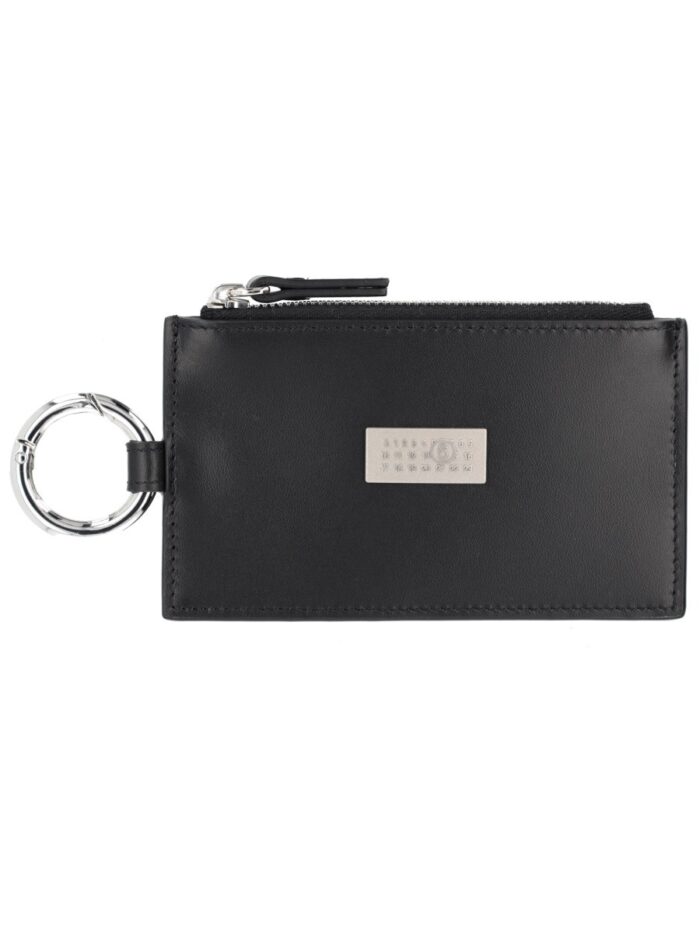 MM6 MAISON MARGIELA ZIPPERED CARD HOLDER