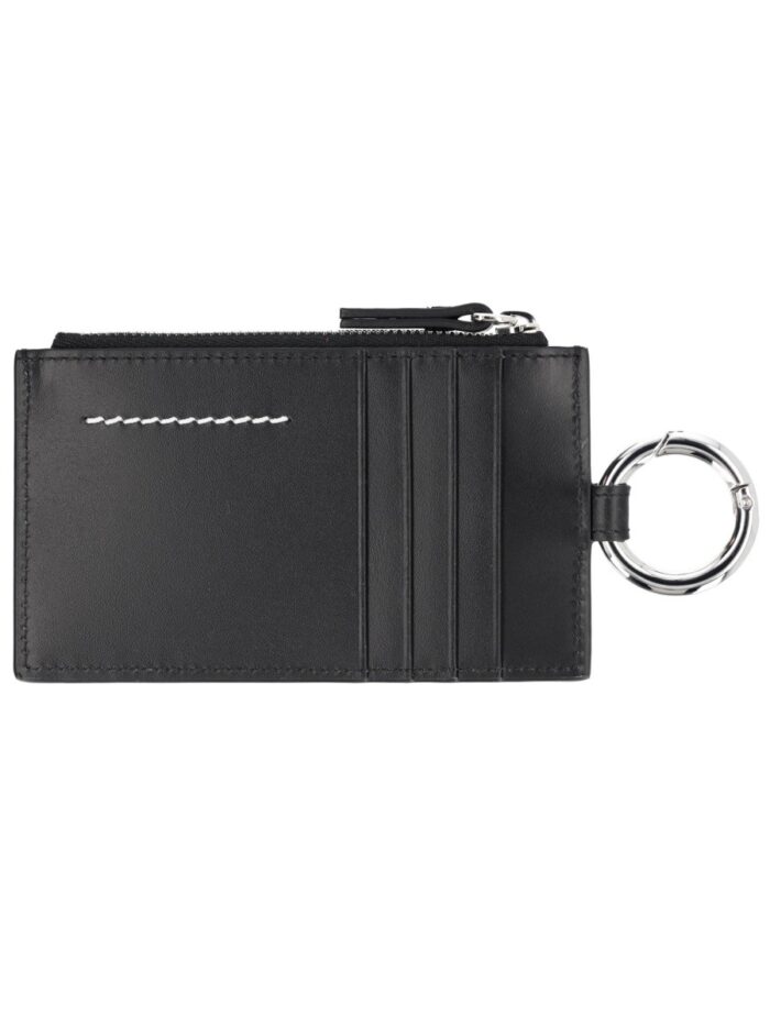MM6 MAISON MARGIELA ZIPPERED CARD HOLDER