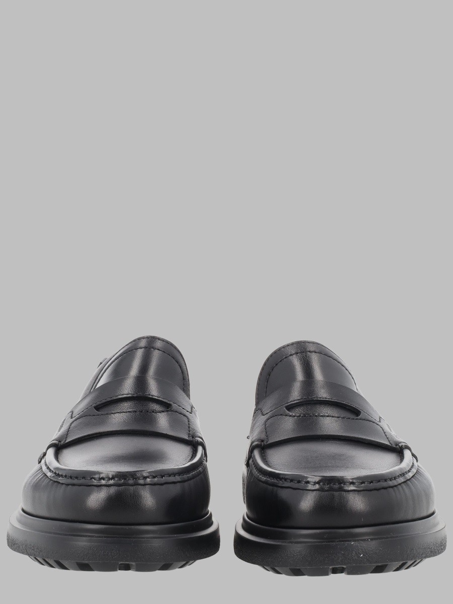 Ferragamo Mocassino Con Fibbia "Gancini"