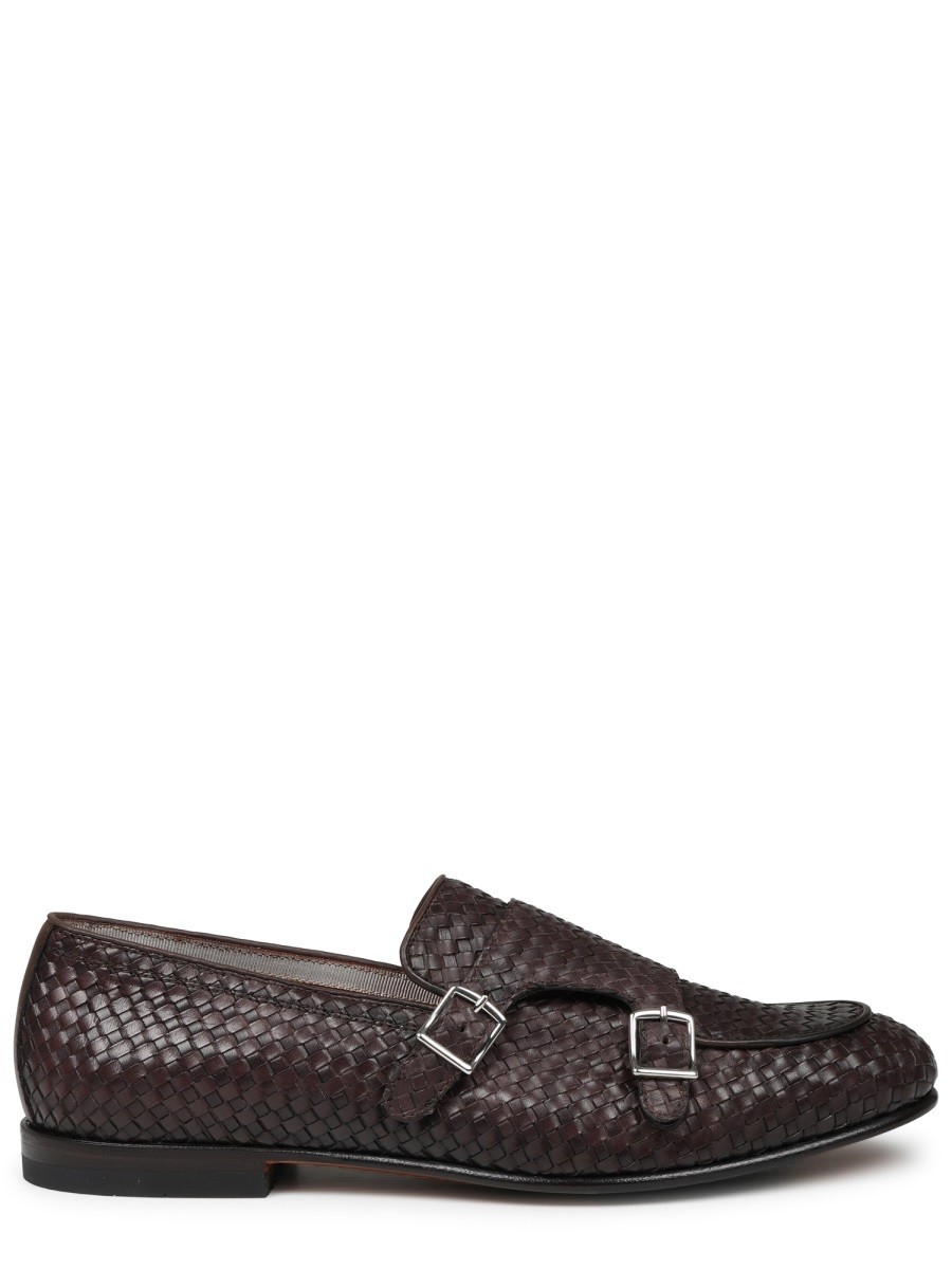 MILLE885 MOCASSINO IN PELLE INTRECCIATA