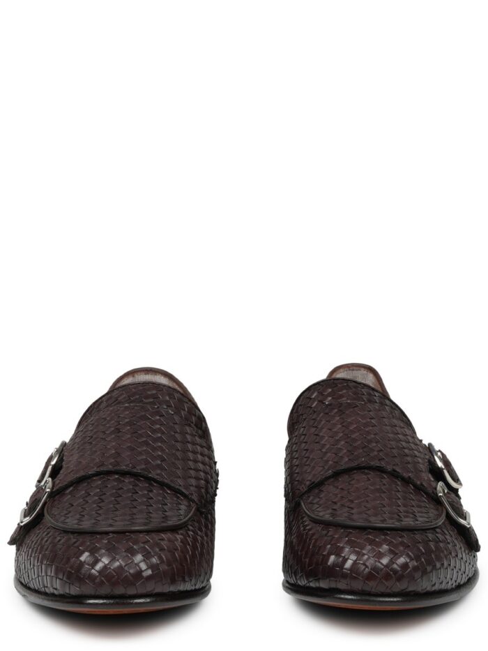 MILLE885 MOCASSINO IN PELLE INTRECCIATA