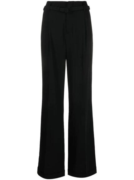 Modern Wool Pleated Pants