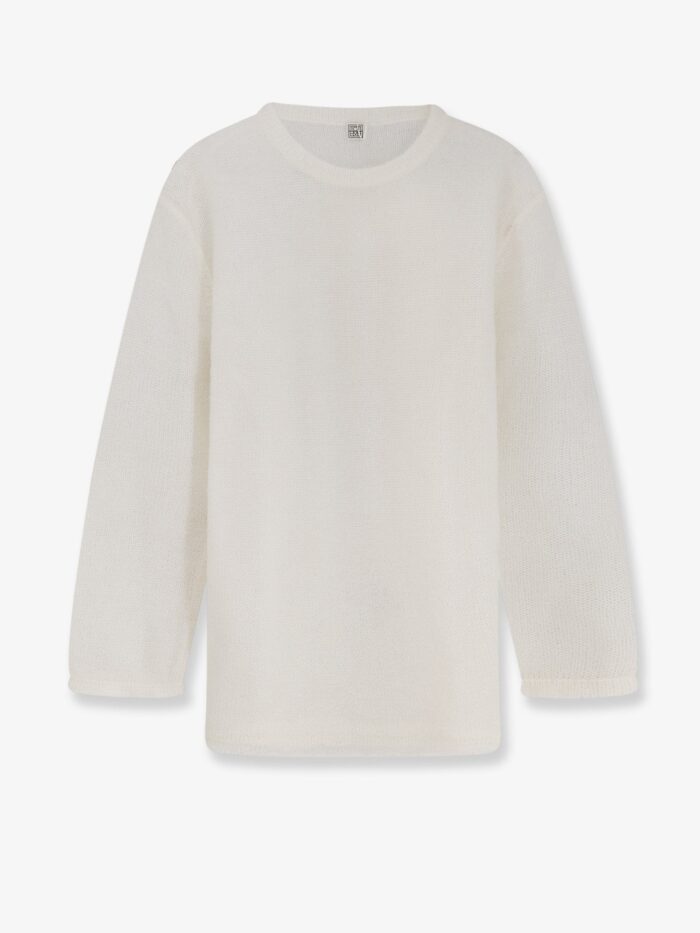 toteme mohair and wool blend sweater Toteme Mohair And Wool Blend Sweater