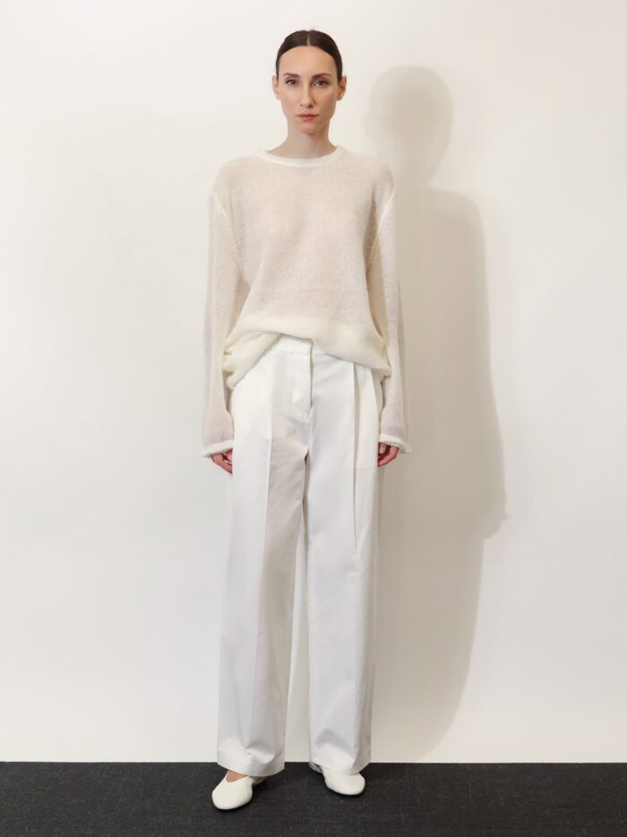 Toteme Mohair And Wool Blend Sweater