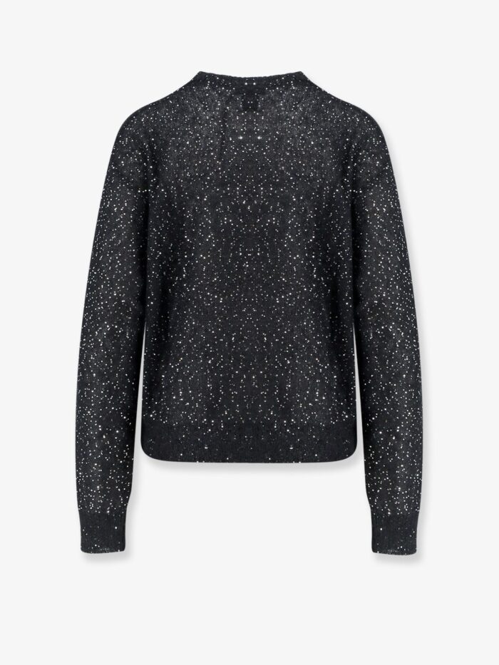 NUDE Mohair Blend Sweater With Sequins