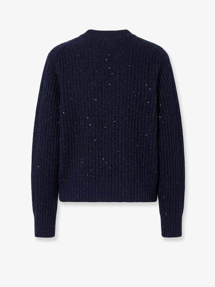 Brunello Cucinelli Mohair Blend Sweater With Sequins