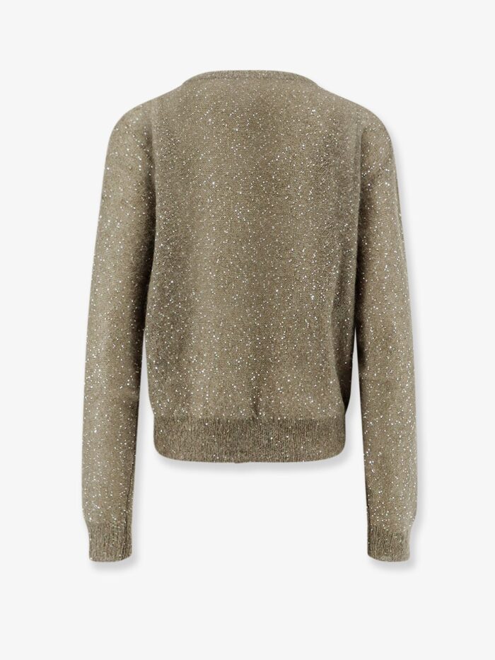 NUDE Mohair Blend Sweater With Sequins