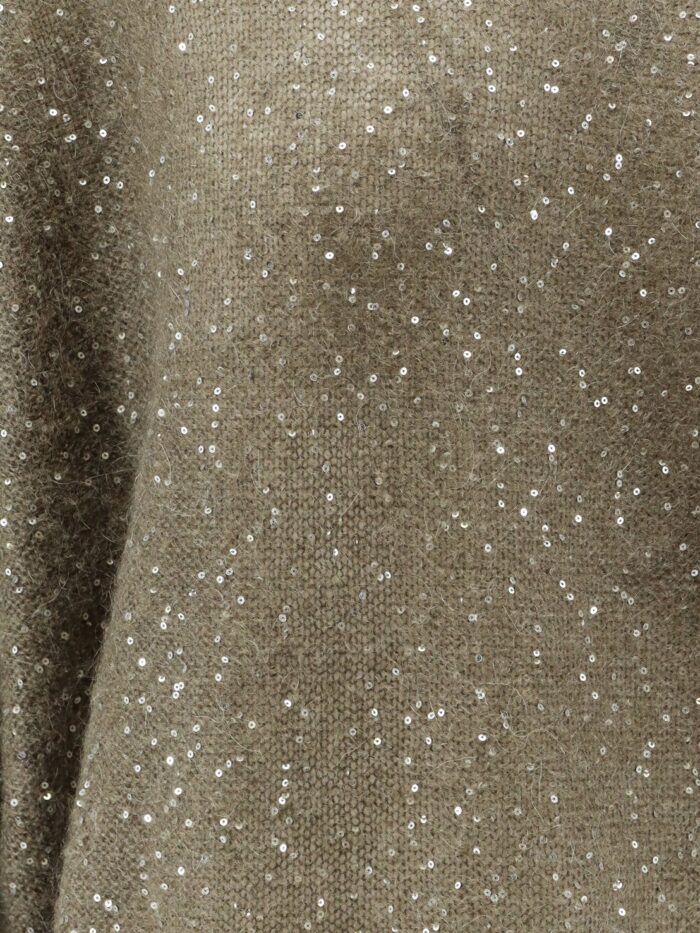 NUDE Mohair Blend Sweater With Sequins