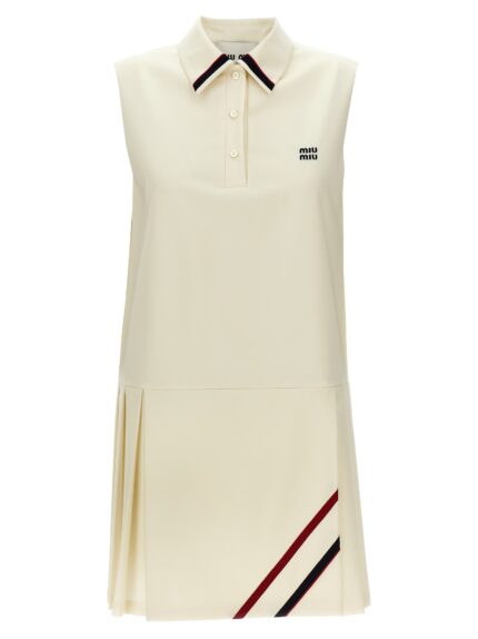 Miu Miu Mohair Canvas Dress