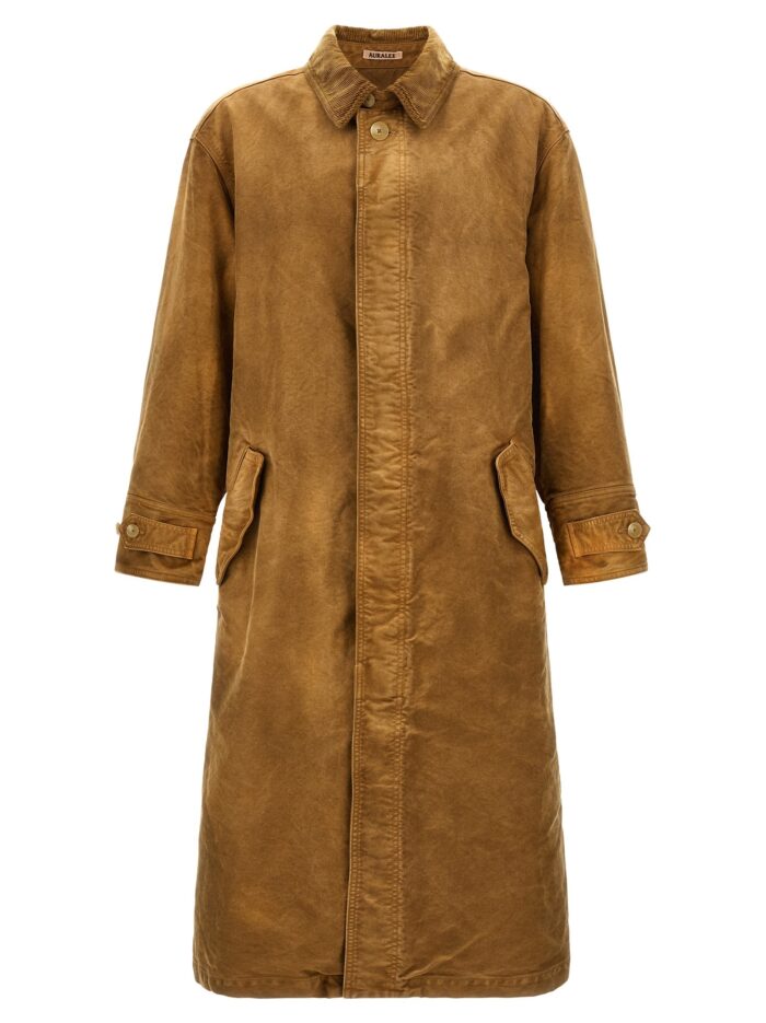 auralee moleskin cotton coat AURALEE Moleskin Cotton Coat