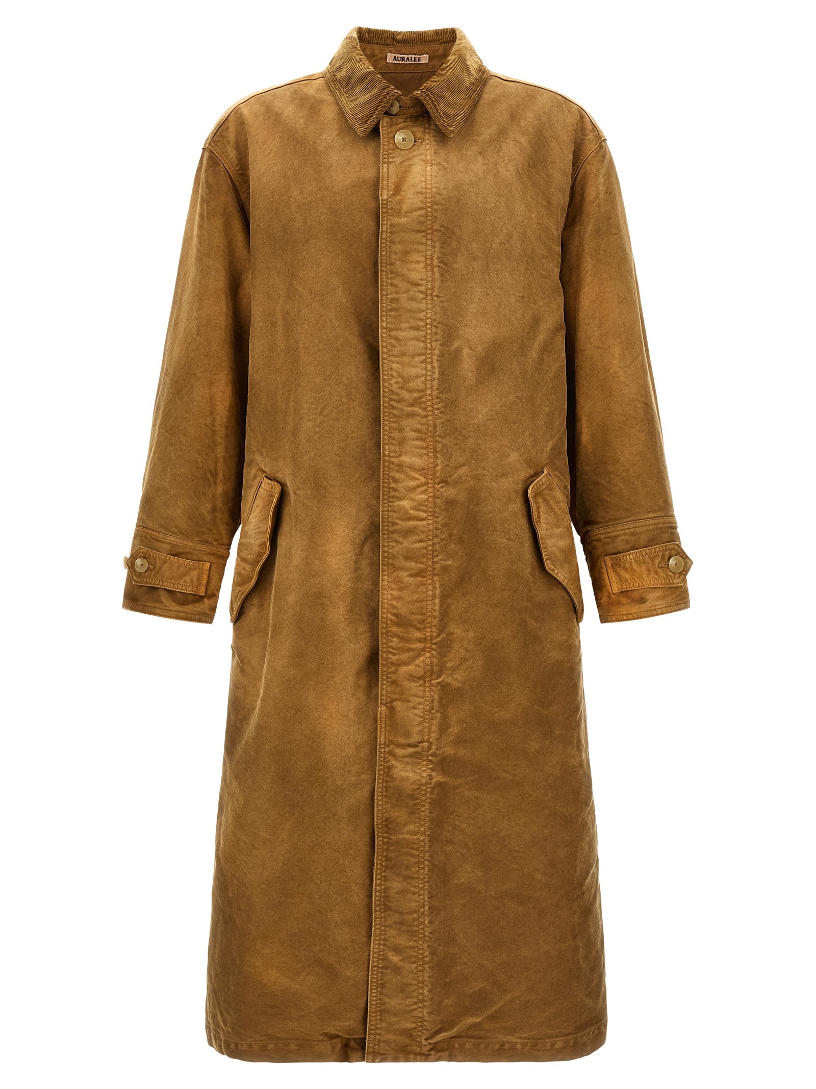 AURALEE Moleskin Cotton Coat