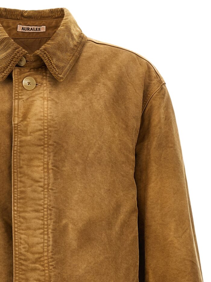 AURALEE Moleskin Cotton Coat