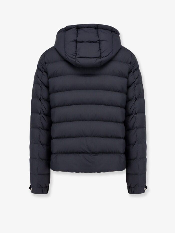 Moncler Arneb Down Jacket With Ton-sur-ton Logo Patch