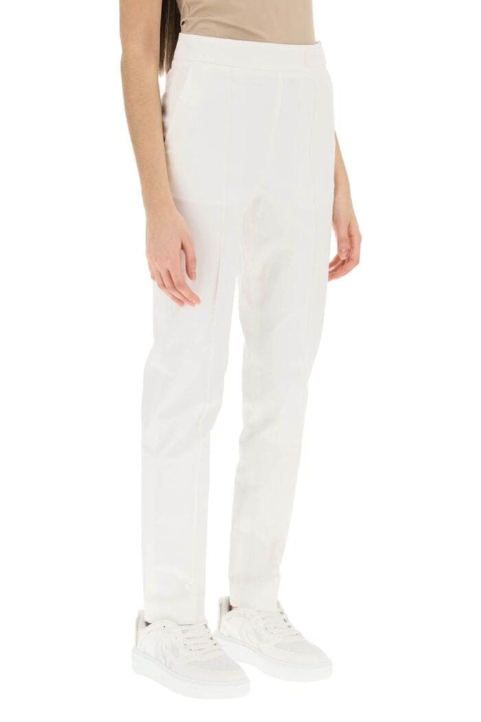 Moncler Basic Cotton Cigarette Pants