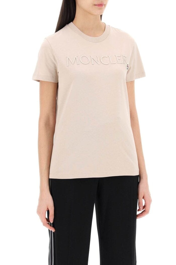 Moncler Basic Embroidered Logo T-shirt