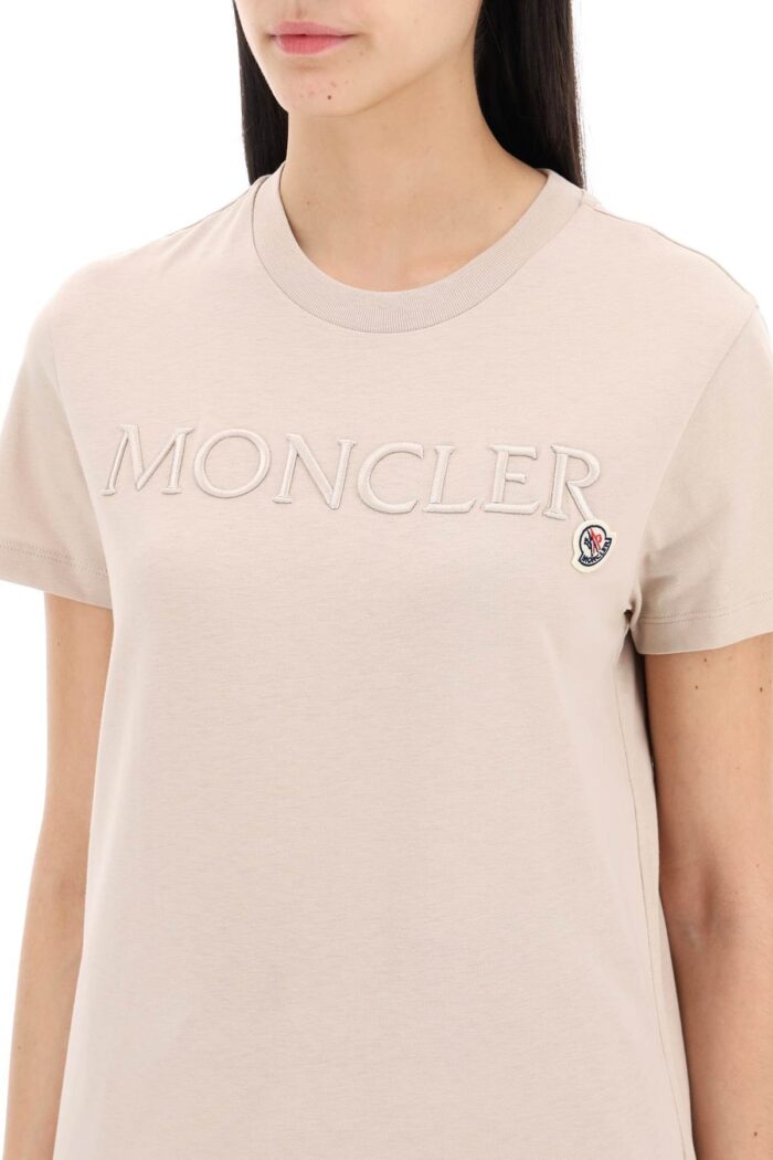 Moncler Basic Embroidered Logo T-shirt