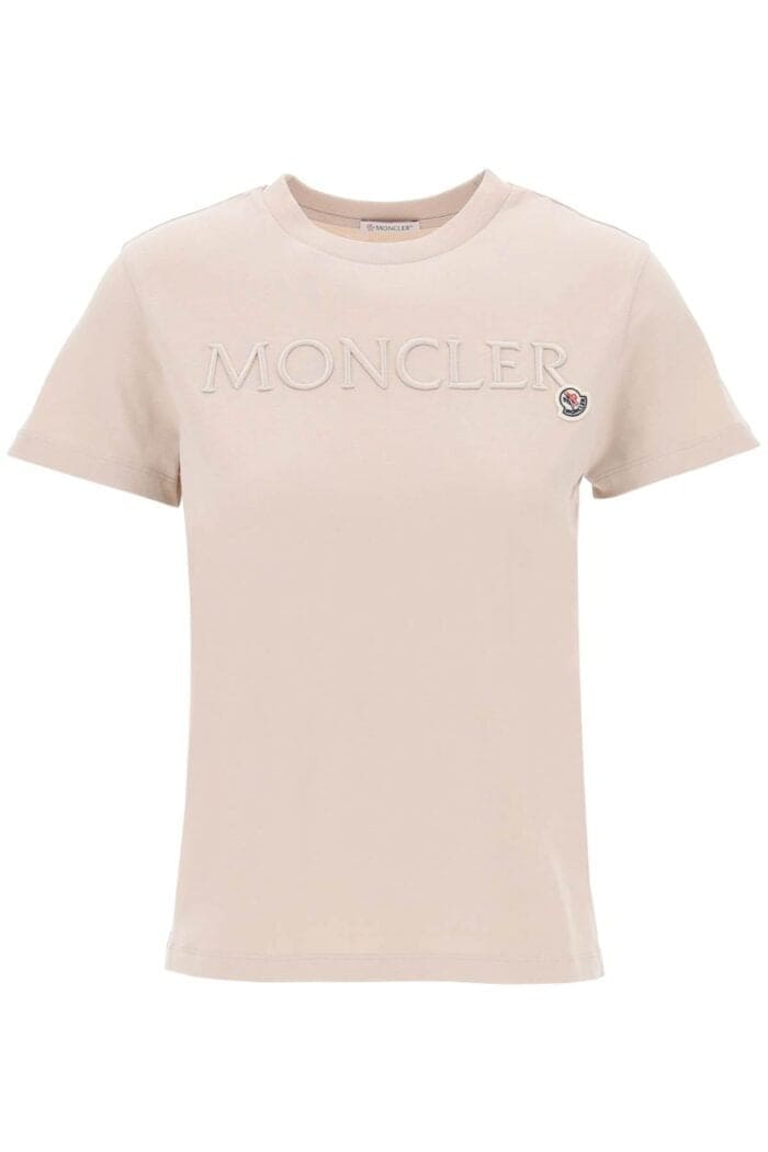 Moncler Basic Embroidered Logo T-shirt