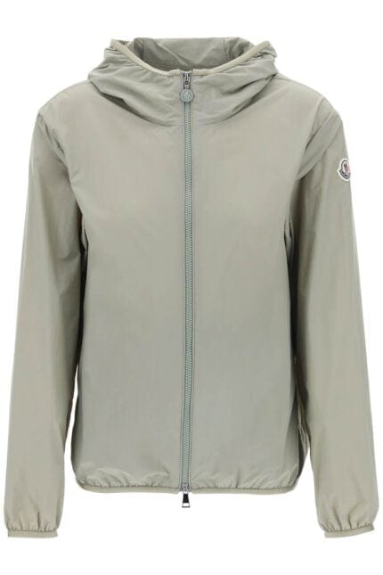 Moncler Basic Hooded Jacket With Fe