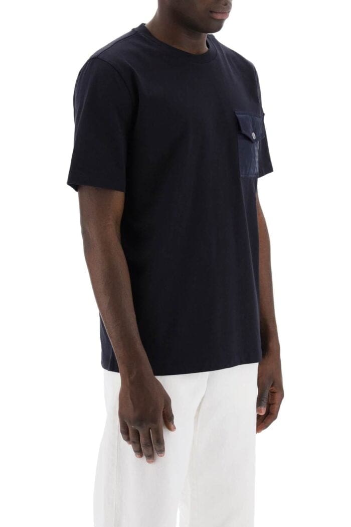 Moncler Basic Mamonogram Pocket T-shirt