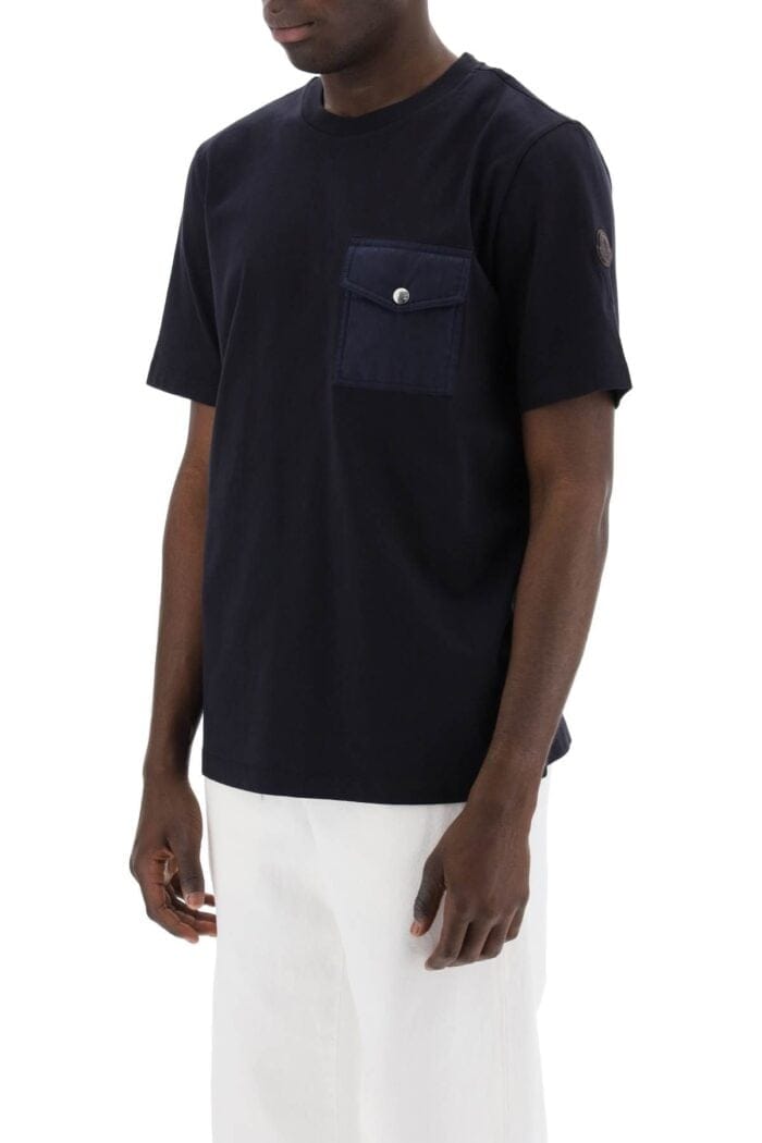 Moncler Basic Mamonogram Pocket T-shirt