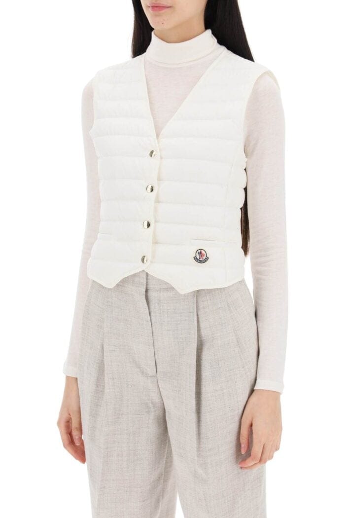 Moncler Basic Quilted Recycled Nylon Vest