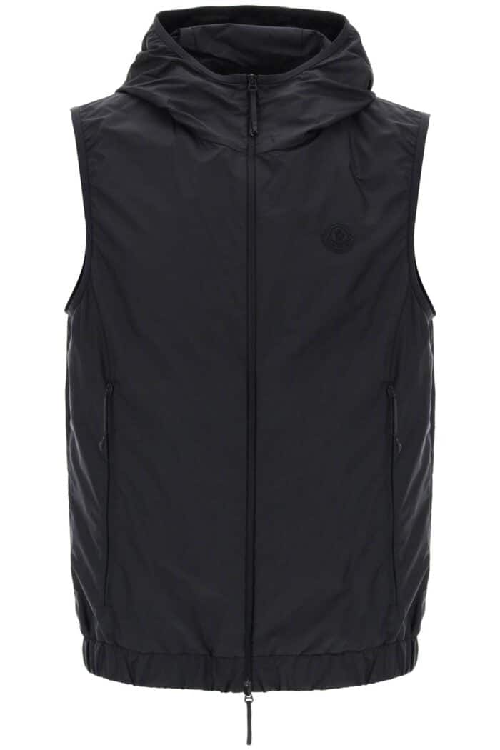 Moncler Basic Vallese Sleeveless Jacket With