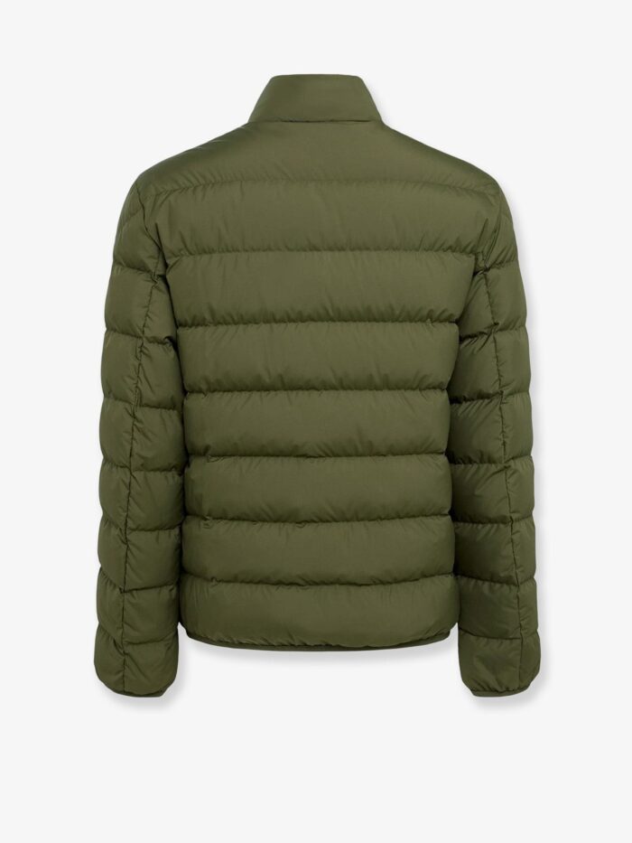 Moncler Baudinet Down Jacket With Logo Patch