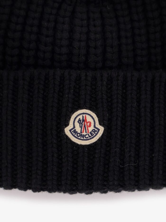 Moncler Beanie Wool And Cashmere Hat