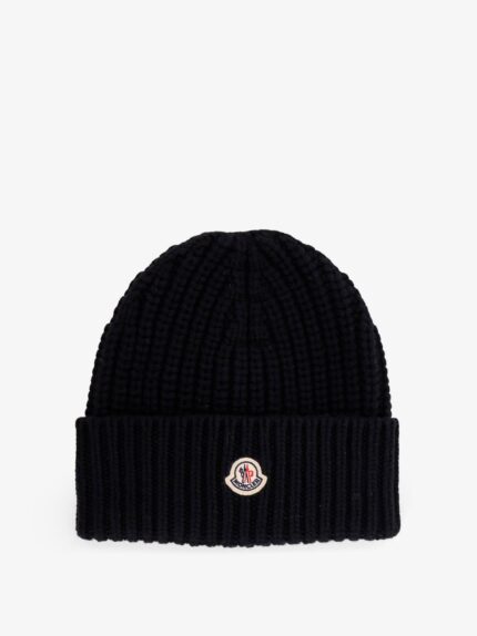 Moncler Beanie Wool And Cashmere Hat