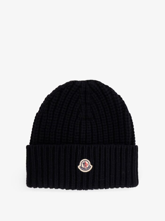 Moncler Beanie Wool And Cashmere Hat