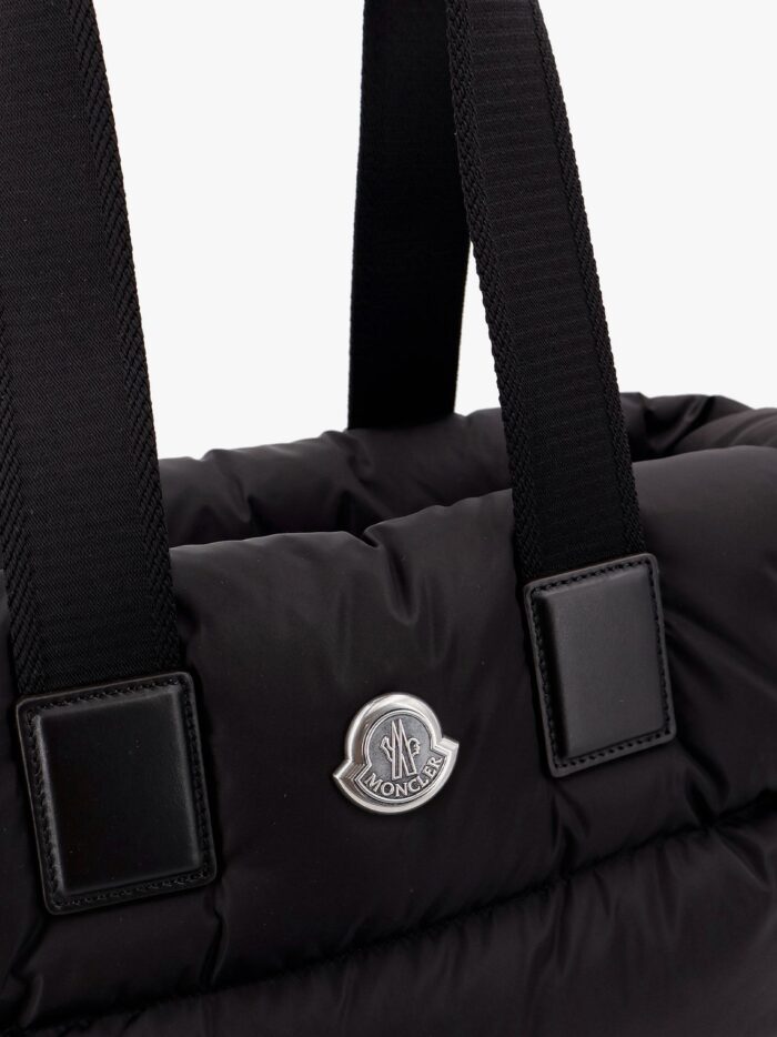 Moncler Caradoc Padded Nylon Shoulder Bag With Logo Patch