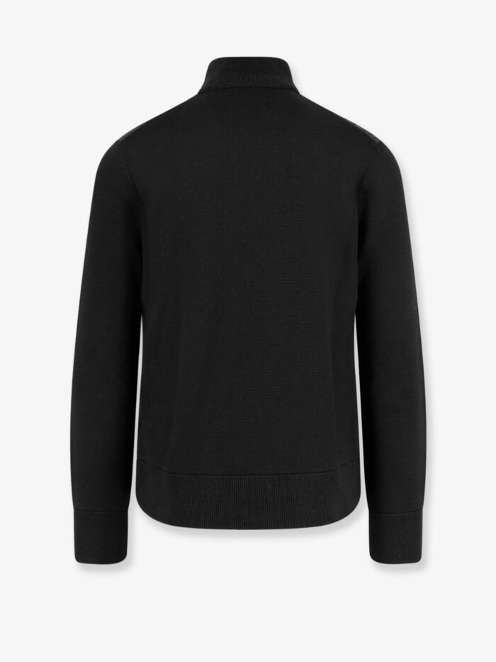 Moncler Cardigan Tricot Padded Wool Blend And Nylon Cardigan