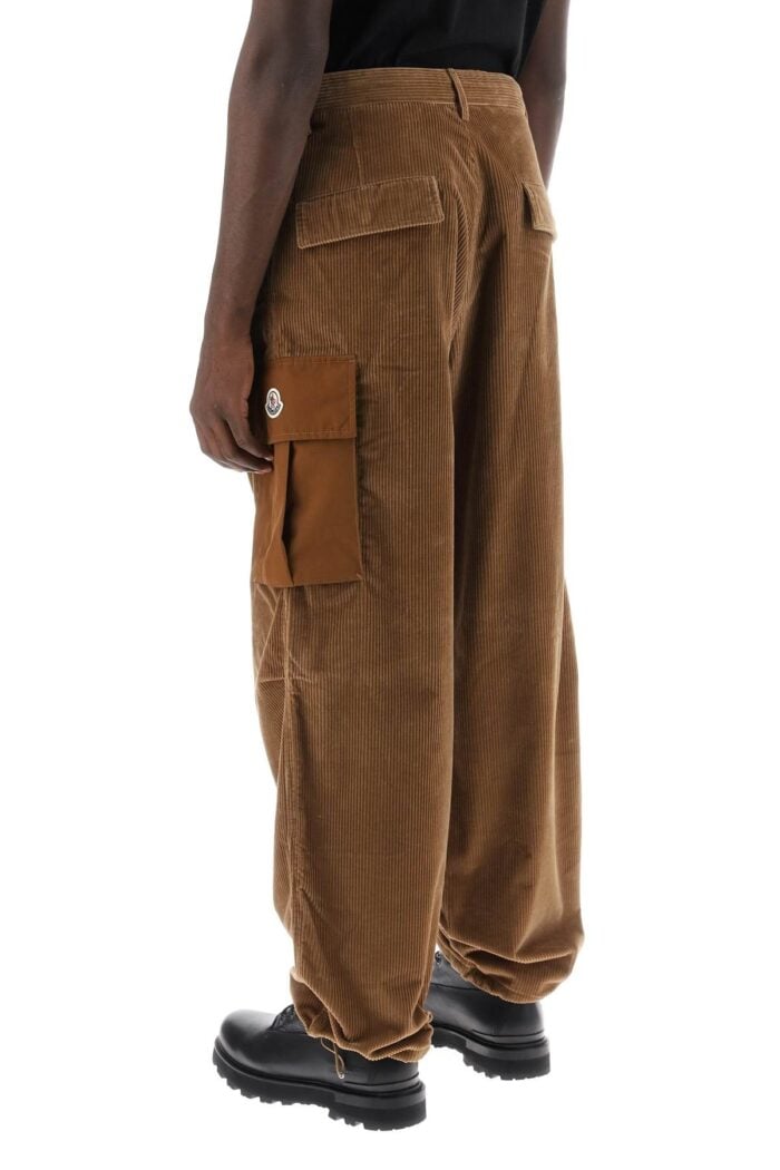 MONCLER Corduroy Cargo Pants