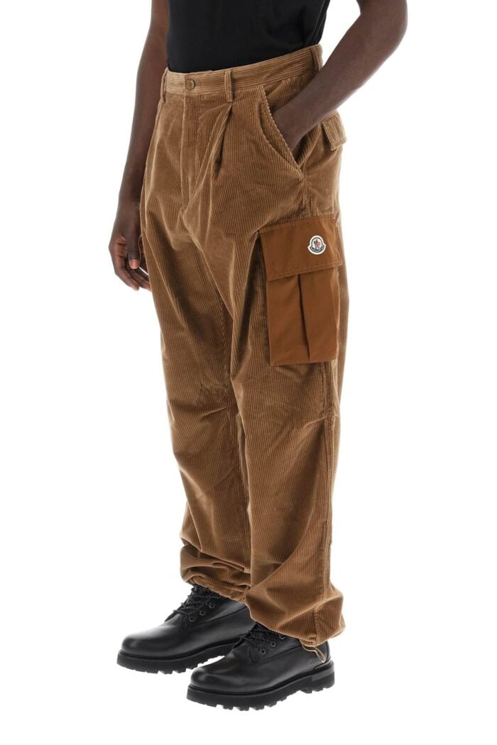 MONCLER Corduroy Cargo Pants