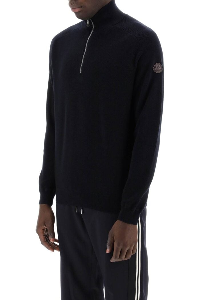 MONCLER "cotton And Cashmere Blend Pul