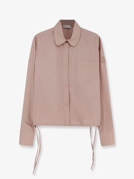 Moncler Cotton Shirt With Drawstring