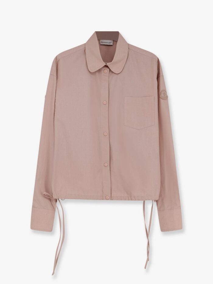 Moncler Cotton Shirt With Drawstring