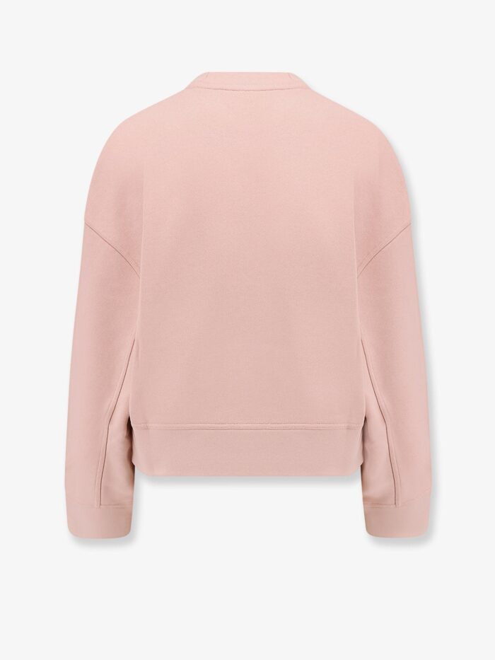 Moncler Cotton Sweatshirt With Logo Patch