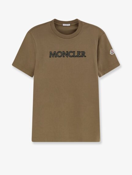 Moncler Cotton T-shirt With Front Logo