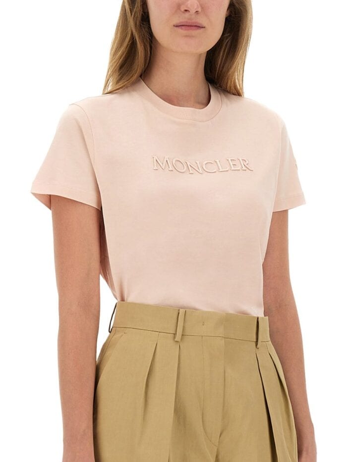 Moncler COTTON T-SHIRT WITH LOGO