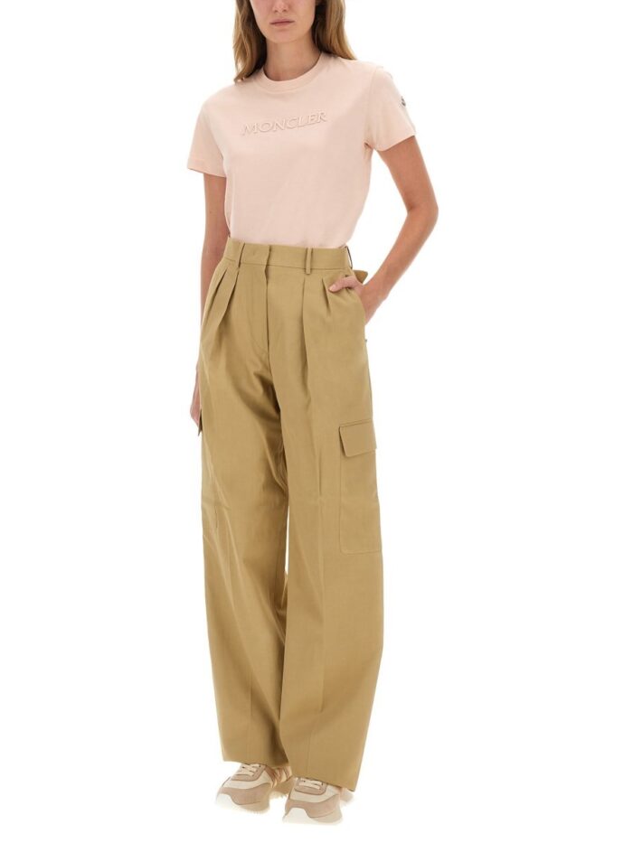 Moncler COTTON T-SHIRT WITH LOGO