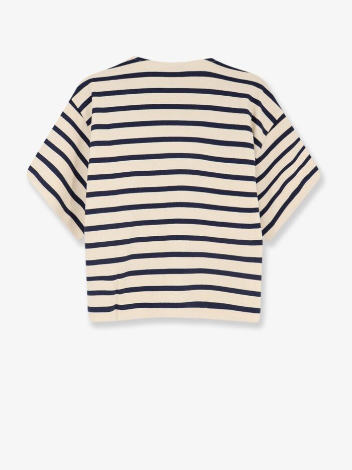 Moncler Cotton T-shirt With Striped Pattern