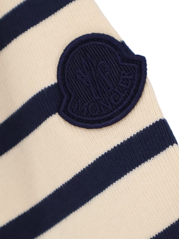 Moncler Cotton T-shirt With Striped Pattern