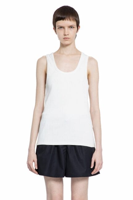 MONCLER Embroidered Logo Tank Top