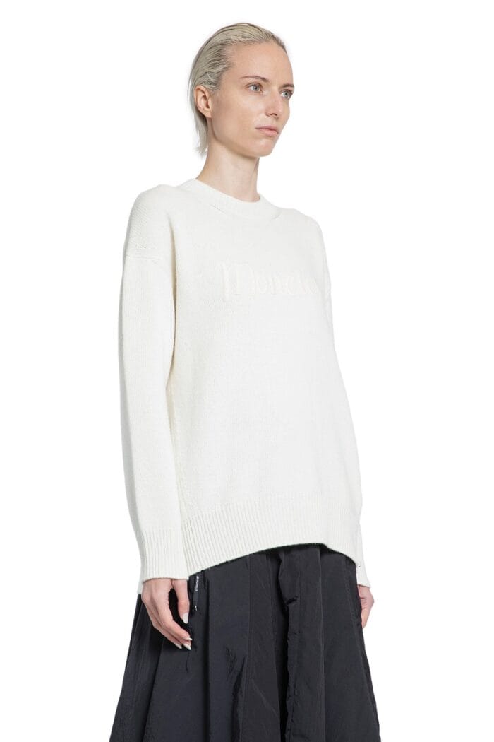 MONCLER Embroidered Wool And Cashmere Jumper