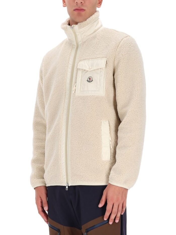 moncler fleece jersey "teddy" Moncler FLEECE JERSEY "TEDDY"